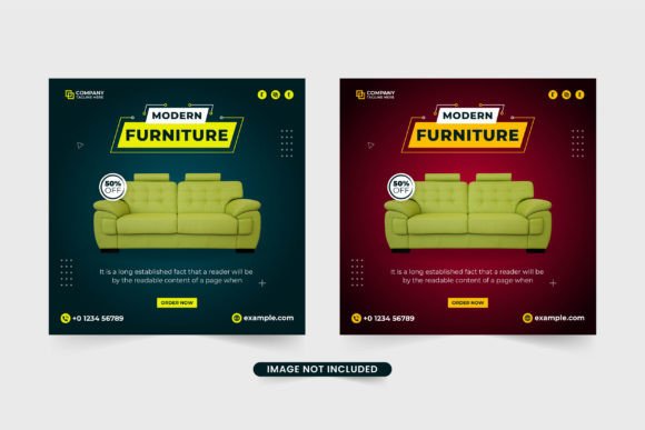 Download Furniture Sale Social Media Post Vector - Premium Resources