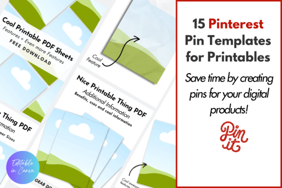 Download Pinterest Templates for Printables - Premium Resources