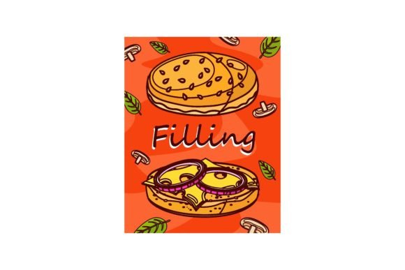 Download Bright Leaflet Designs for Fast Food Res - Food Collection
